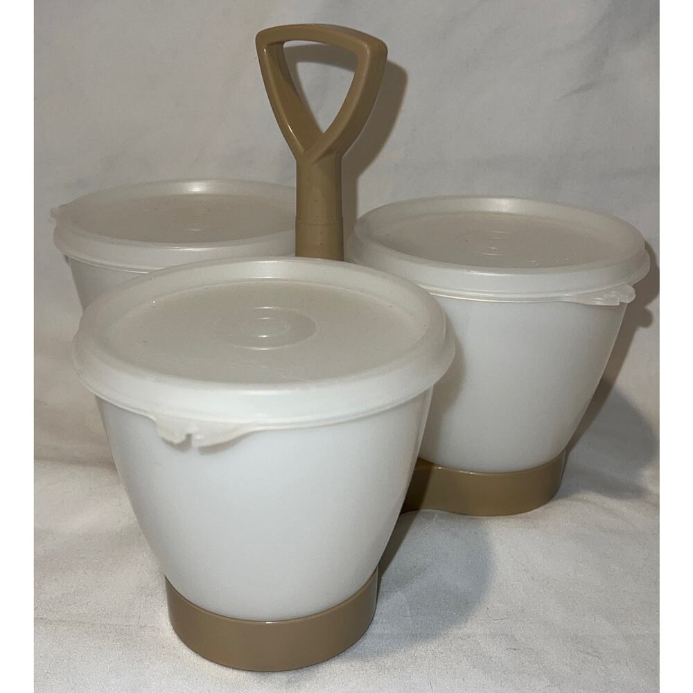Vintage Tupperware Condiment Caddy
